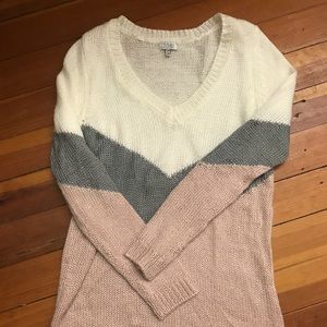 Tobi color block sweater